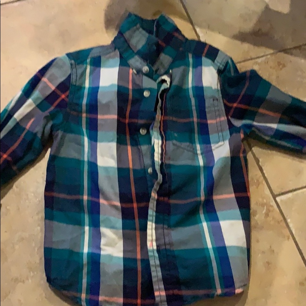 Boys button down